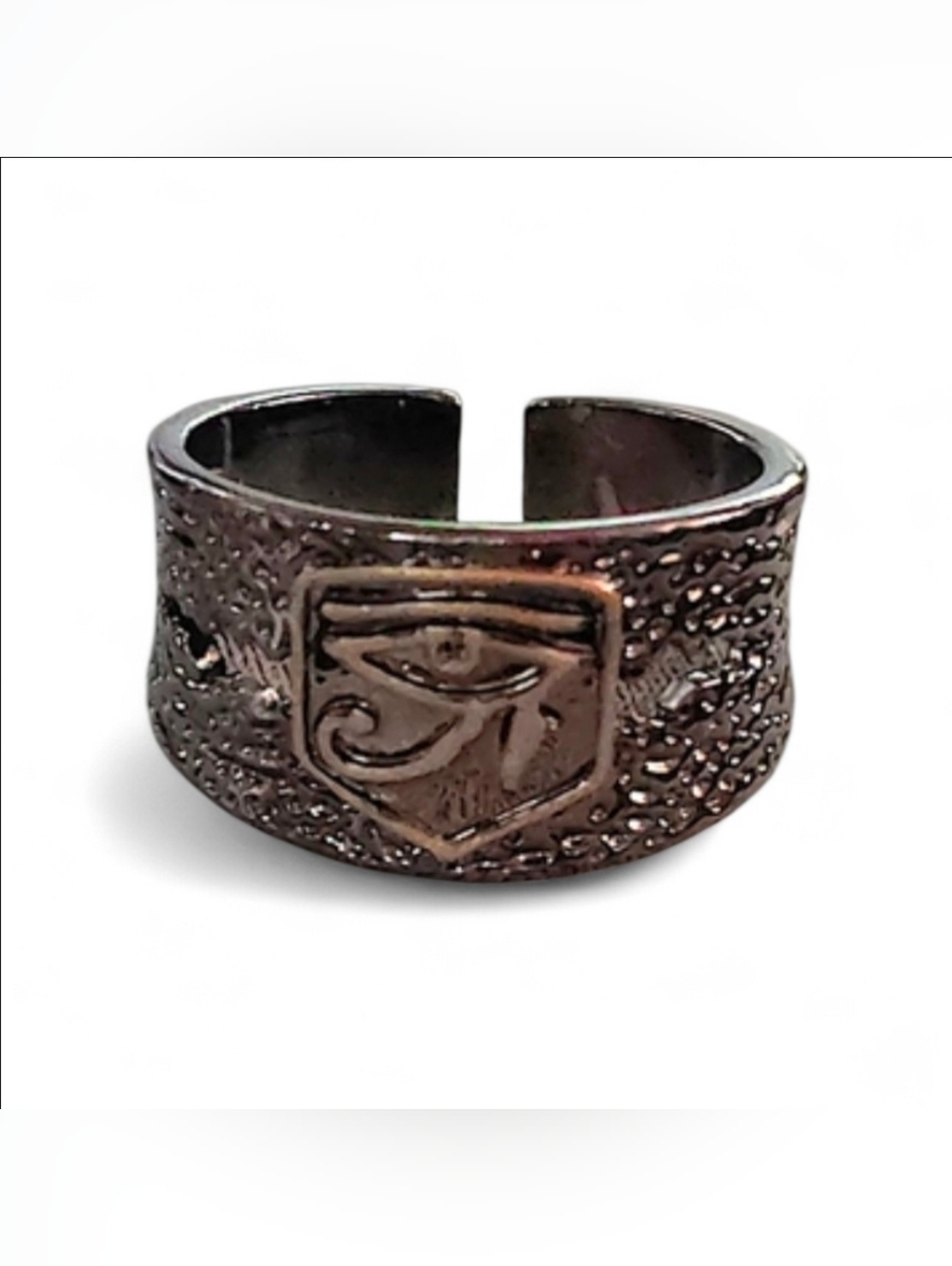 Men's Viking Horus Eye Of God Adjustable Ring